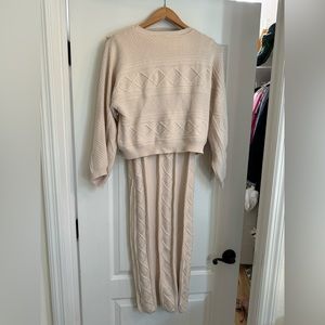 Anthropologie sweater dress
